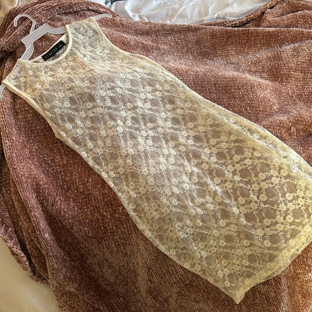 Lioness lace mini dress